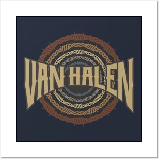 Van Halen Barbed Wire Posters and Art